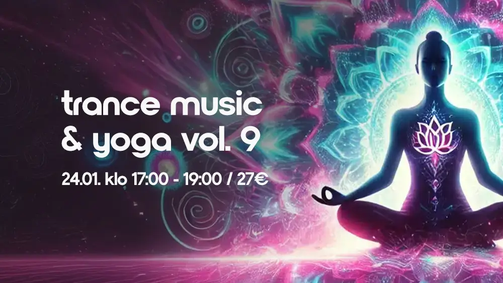 Trance music yoga tapahtuma barajoogassa