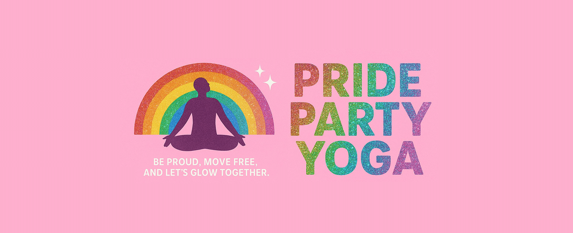 Pride party yoga barajoogassa 13. 06.